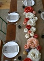 Vestuvių dekoracija - 3D gėlės pav.#5155